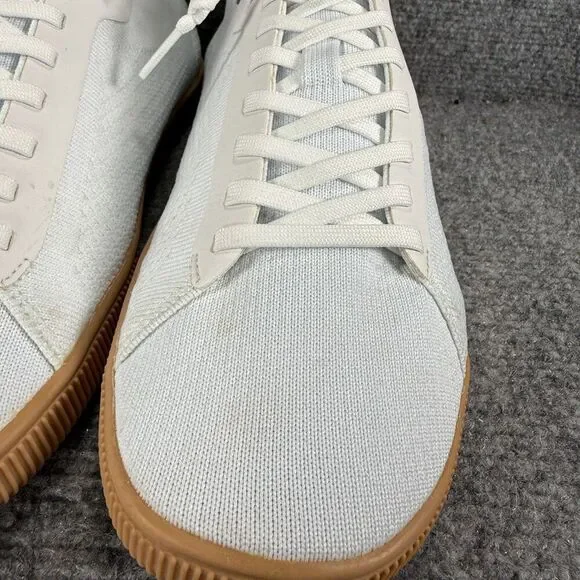 Flux Adapt Trainer Mens 9 Shoes White Gum Sole Knit Athletic Barefoot Sneakers - Picture 11 of 13